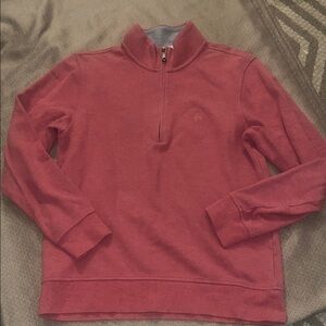 Brooks Brothers Men's Zip-Up Sweater in Red